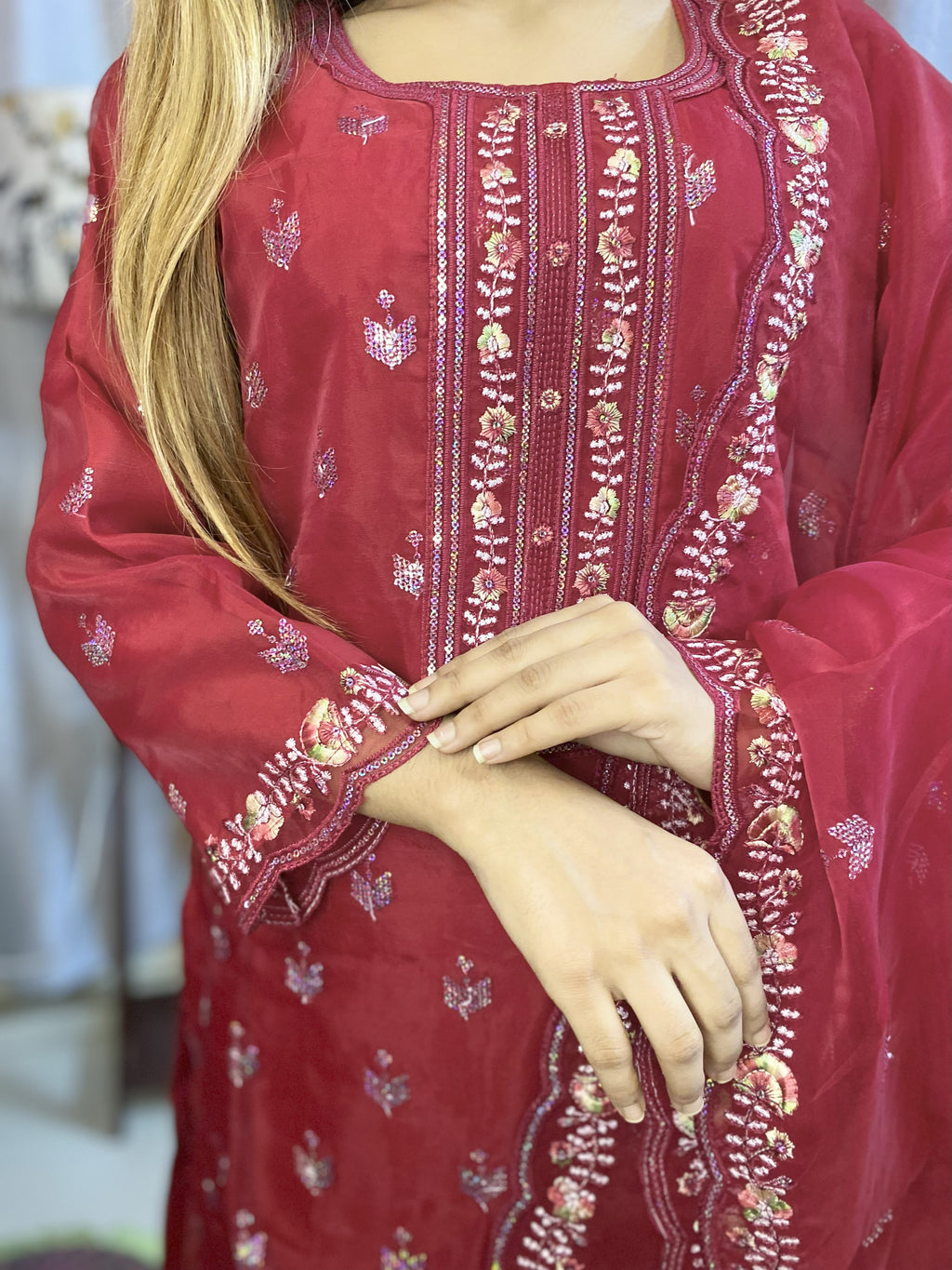 Pakistani Party Three piece