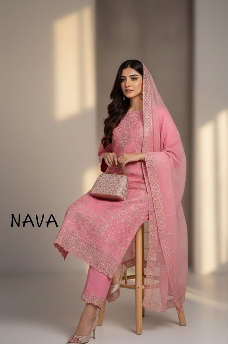 Pakistani Elegance in Every Stitch 3 piece