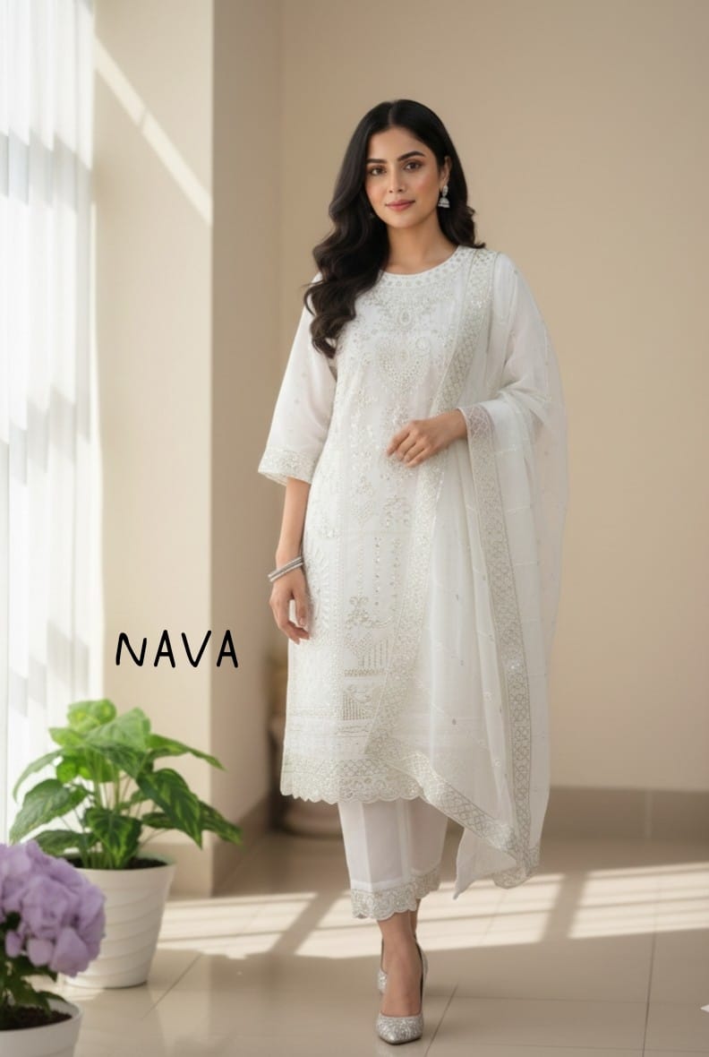 Pakistani Elegance inEvery Stitch 3 piece