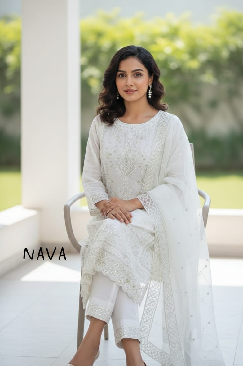 Pakistani Elegance inEvery Stitch 3 piece