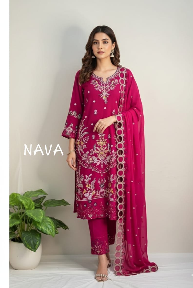 Pakistani  Collection Ready 3 Piece