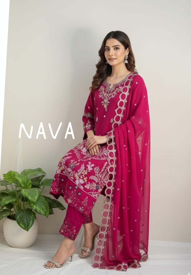 Pakistani  Collection Ready 3 Piece