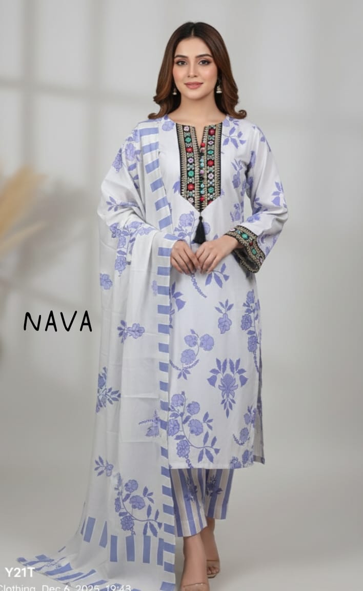 Beautiful 3-piece  Elegance in Every Stitch