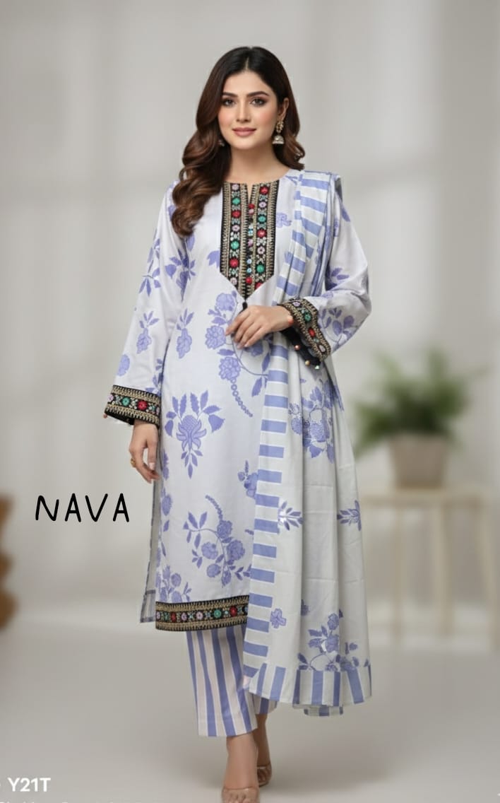 Beautiful 3-piece  Elegance in Every Stitch