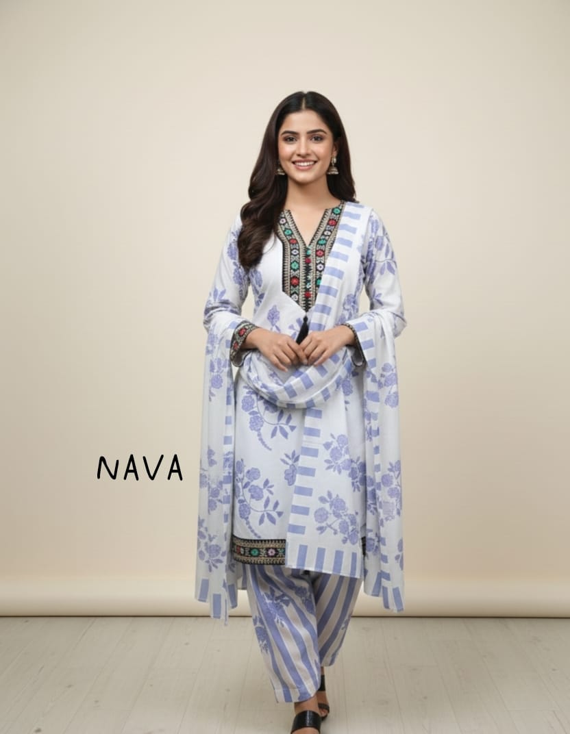 Beautiful 3-piece  Elegance in Every Stitch