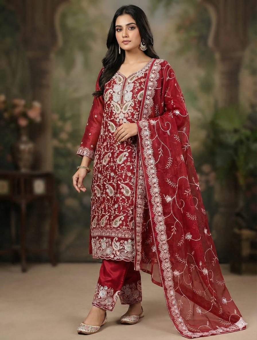 Fully ready to war Pakistani Collection Three Piece