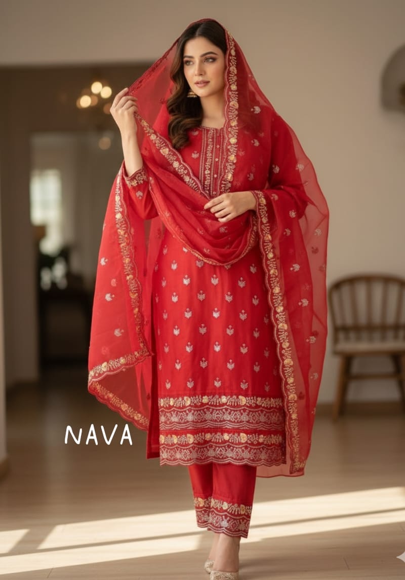 Pakistani Party Three piece